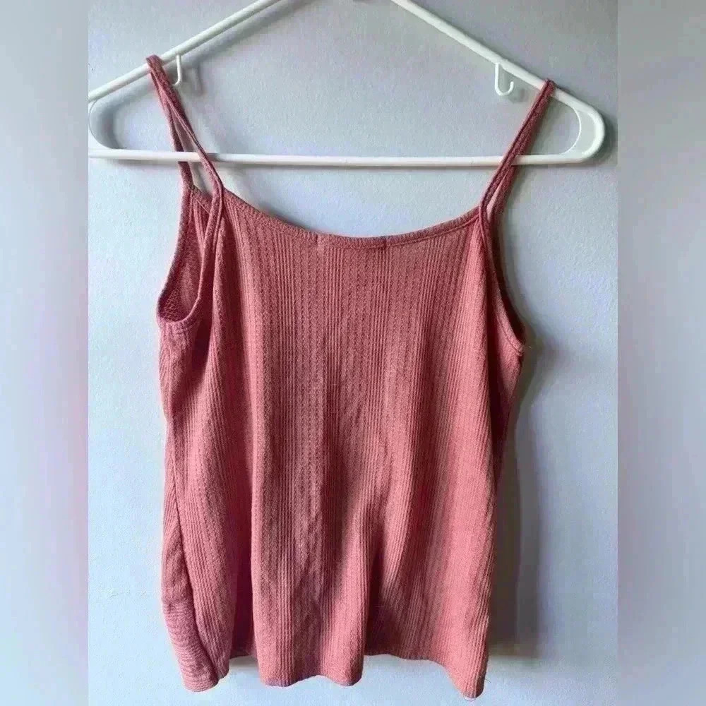 Pink Rose Tank Top Size Small - Picture 3 of 3